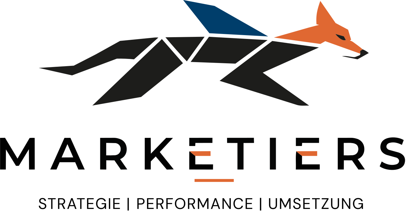 Marketiers Logo – Strategie, Performance, Umsetzung